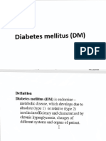 Diabetes Mellitus