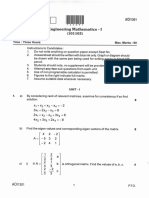 2509 - AOI1301 - Year - F.E. (New) (July 2012 Course) (CGPA) Sem. - I Subject - Engineering Mathematics - I (101103)