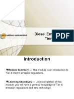 Diesel Emissions Tier 4i