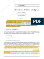 Information Retrieval and Artificial Intelligence.