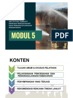 Modul 5 Mengendalikan Akivitas Terkait Dengan Pencegahan Dan Penanggulangan Kebakaran