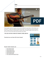 Jazzguitar - Be-Exotic Guitar Scales