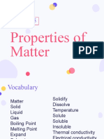 Properties of Matter