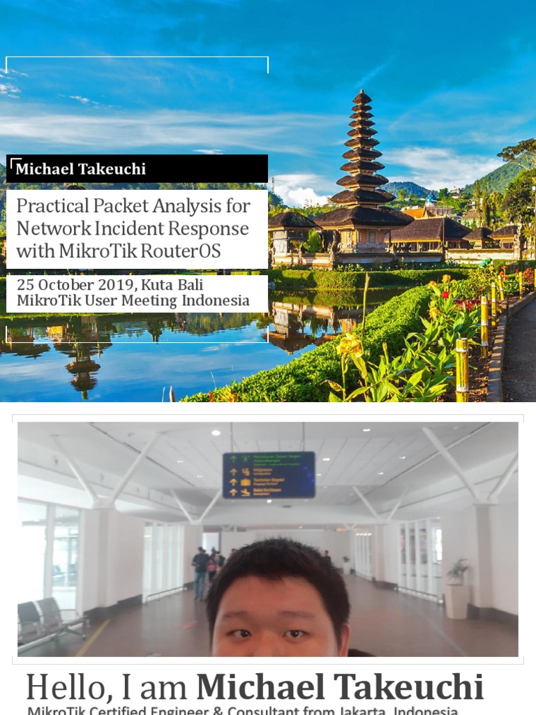 Packet Analysis with MikroTik RouterOS | PDF | Network Switch ...