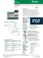 Littelfuse ProtectionRelays PGR 6100 Datasheet