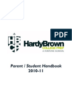HBCP Handbook 2011-12