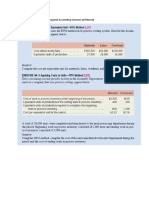 Process Costing - 3 - FIFO