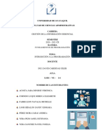 Ejercicios Ii Parcial Programacion