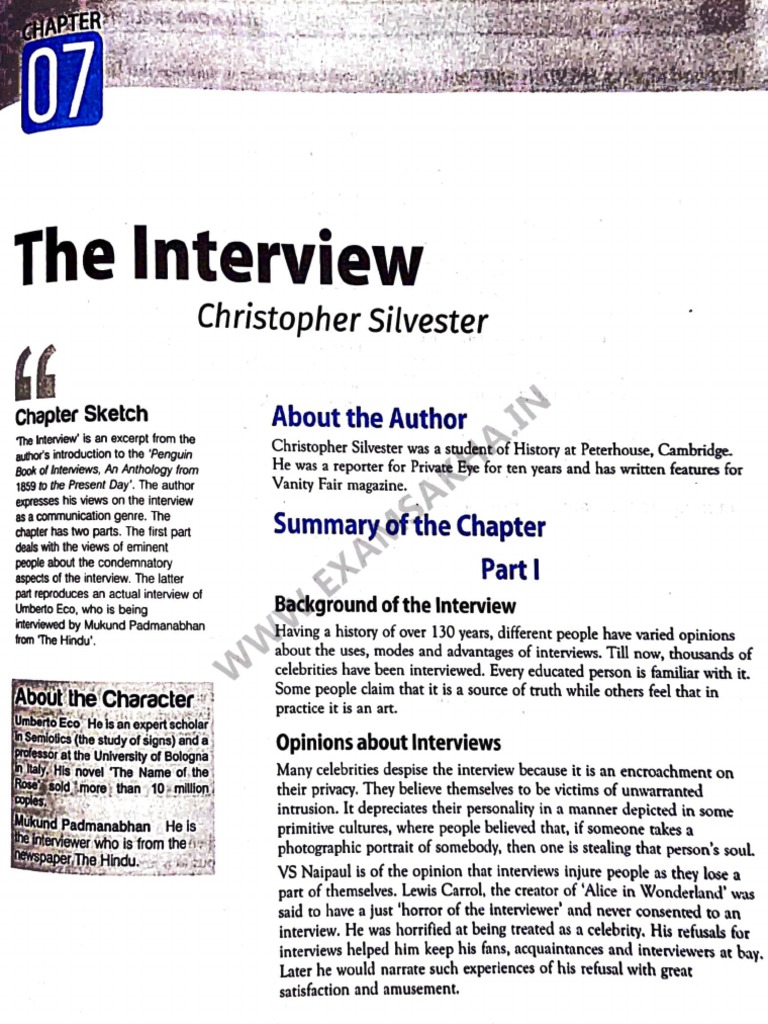 Interview Pdf