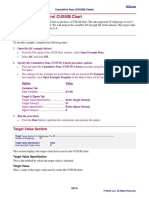 In Control CUSUM Chart Process Mean Example