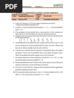 Tutorial 4 MATH 1052