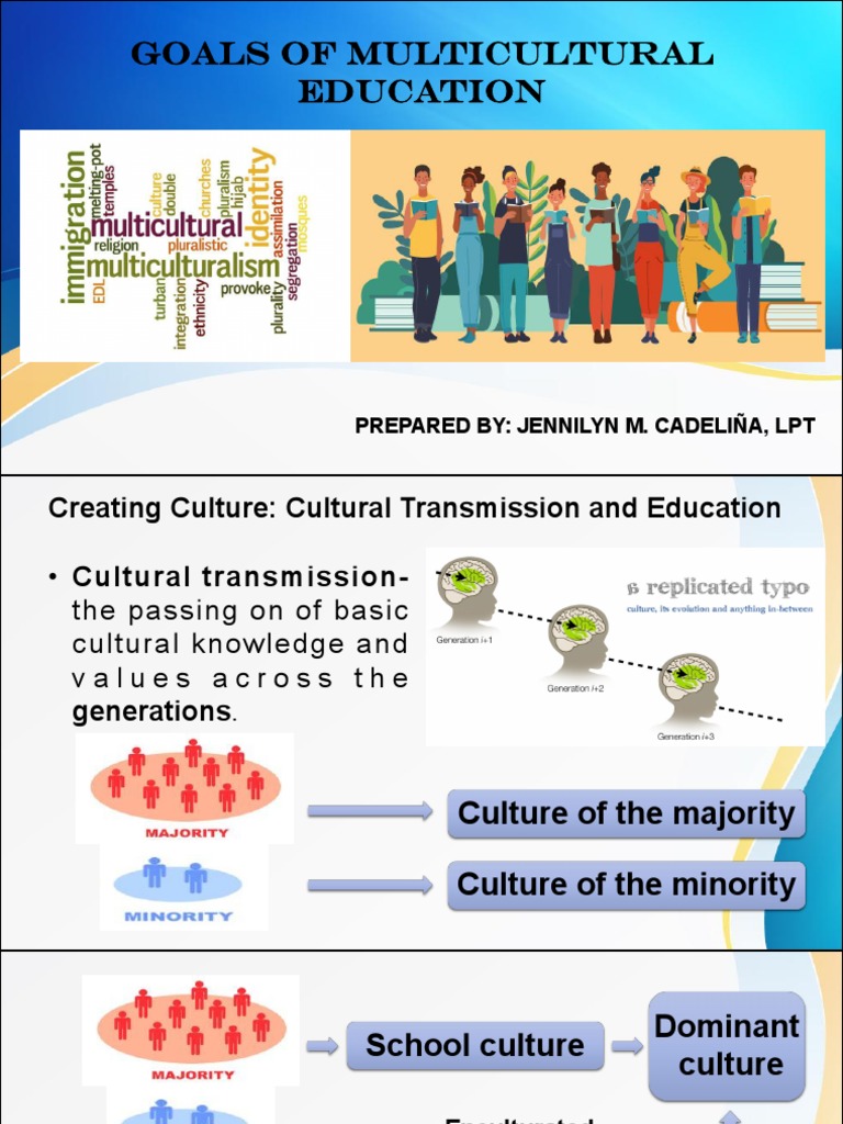 Goals of Multicultural Education | PDF | Anthropology | Poverty