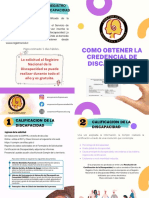 Díptico Información Discapacidad Auditiva