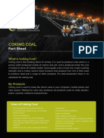 Coking Coal Fact Sheet
