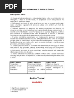 Análise do discurso