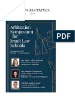 Symposium On Arbitration