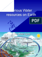 Earth's Water Resources Global Overview