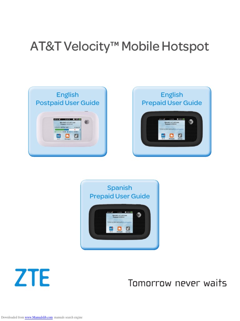 Att Velocity mf923 | Download Free PDF | Wi Fi | Login