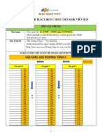 (FPTU QuyNhon) Huong Dan Lam Bai Placement Test Cho SV K18