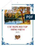 Cac Dang BT Tieng Viet 8 HK1