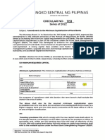 C1151 - Amendments To The Minimum Capitalization of Rural Banks