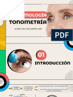 Tonometría - Oftalmología