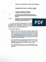 M-2022-008 - Guidelines On The Submission of The Supplemental