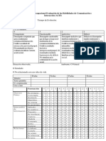 Evaluacion de Las Habilidades de Comunicacion Interactiva