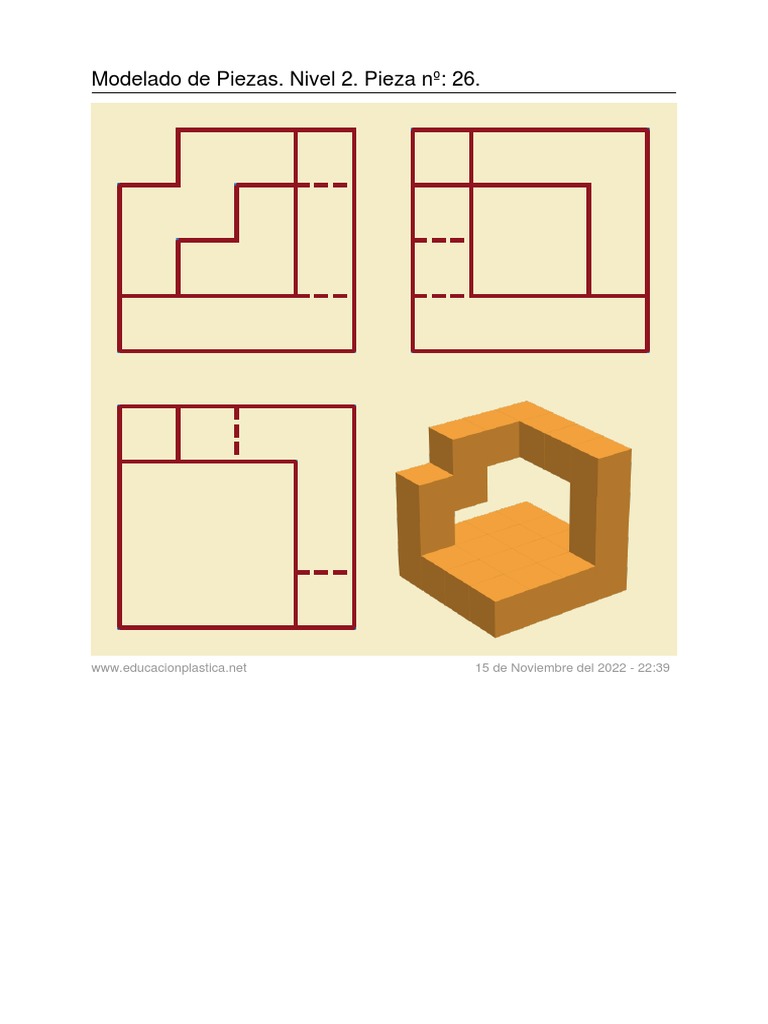 Modelado de Piezas: Nivel 2 | PDF