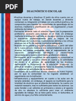 Ejemplo de Diagnostico Escolar