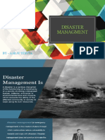 Disaster Managment