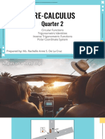 Pre-Calc Circular Functions & Trig Identities