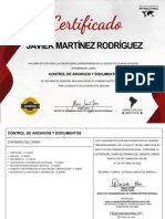 JAVIER MARTÍNEZ RODRÍGUEZ - Control de Archivos y Documentos
