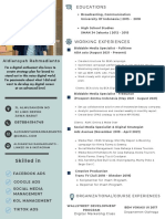 Curriculum Vitae - Aldiansyah Rahmadianto