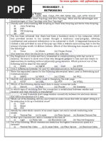 Worksheet Networking 1654844292