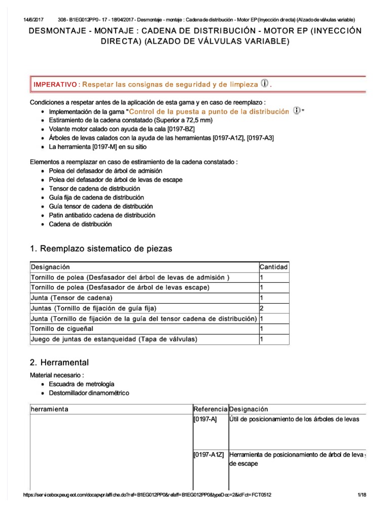 Kit Chaîne De Distribution Pour Moteur Peugeot 1.6 16V THP (EP6) - Neuf, Marque D2P, Pièce Aftermarket De Qualité