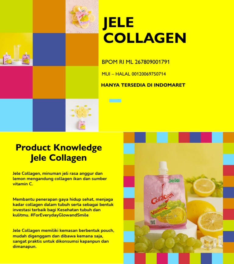 Manfaat Jele Collagen di Indomaret | PDF | Kesehatan Holistik