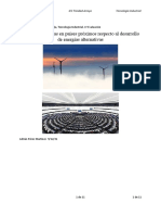 TRABAJO Políticas Utilizadas en Países Próximos Respecto Al Desarrollo de Energías Alternativas