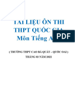 De Cuong on Thi Thpt - 2022-Môn Tiếng Anh-đã Chuyển Đổi