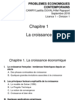 Chapitre 2 La Croissance