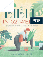 The Bible in 52 Weeks A Yearlong Bible Study For Women (Moore, Dr. Kimberly D.)