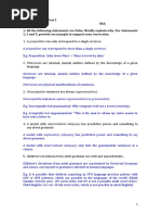 English Syntax Test 1 Key