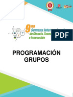 Programación Grupos SICTeI 2022 - FINAL