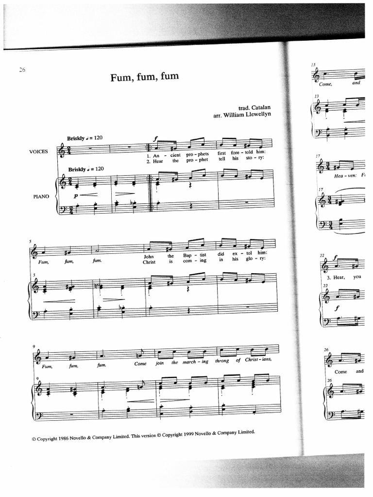 Fum Fum Fum | PDF