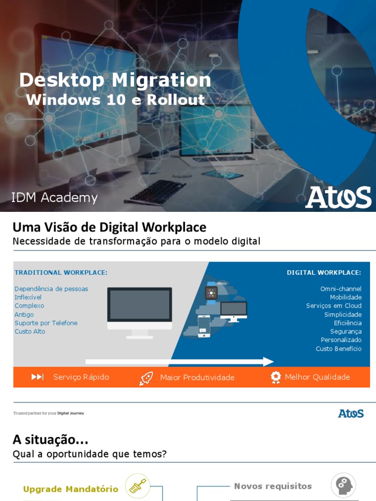 IDM Academy Desktop Migration | PDF | Windows 10 | Ambiente de desktop