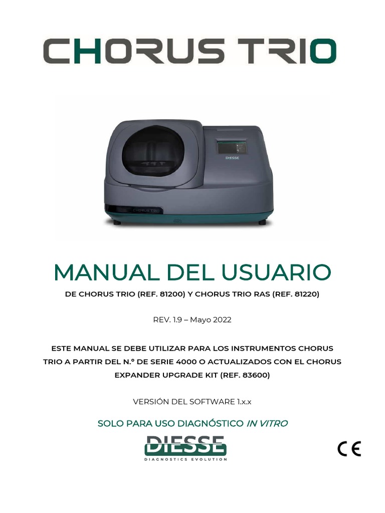 Chorus Trio Expander Manual Operativo Rev 1.9 Es 05.2022 | PDF ...