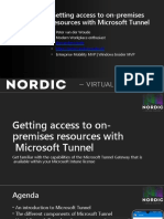 NVS Getting Access To On Premises Apps and Resources With Microsoft Tunnel