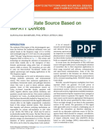 Chapter 1 - THZ Solid-State Source Based On IMPATT Devices