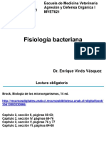 MVET621 Clase 2 202220 Fisiología Bacteriana