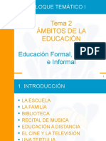 Tema 2 El Universo Educativo